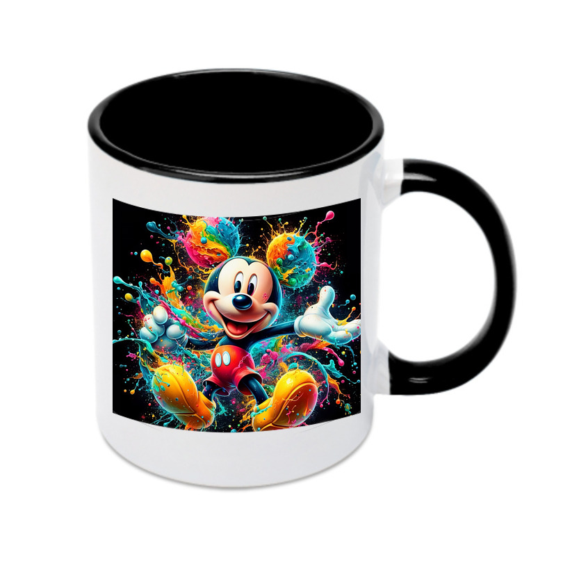 （画像用） ミッキーマウス Mickey Mouse カラーマグカップ