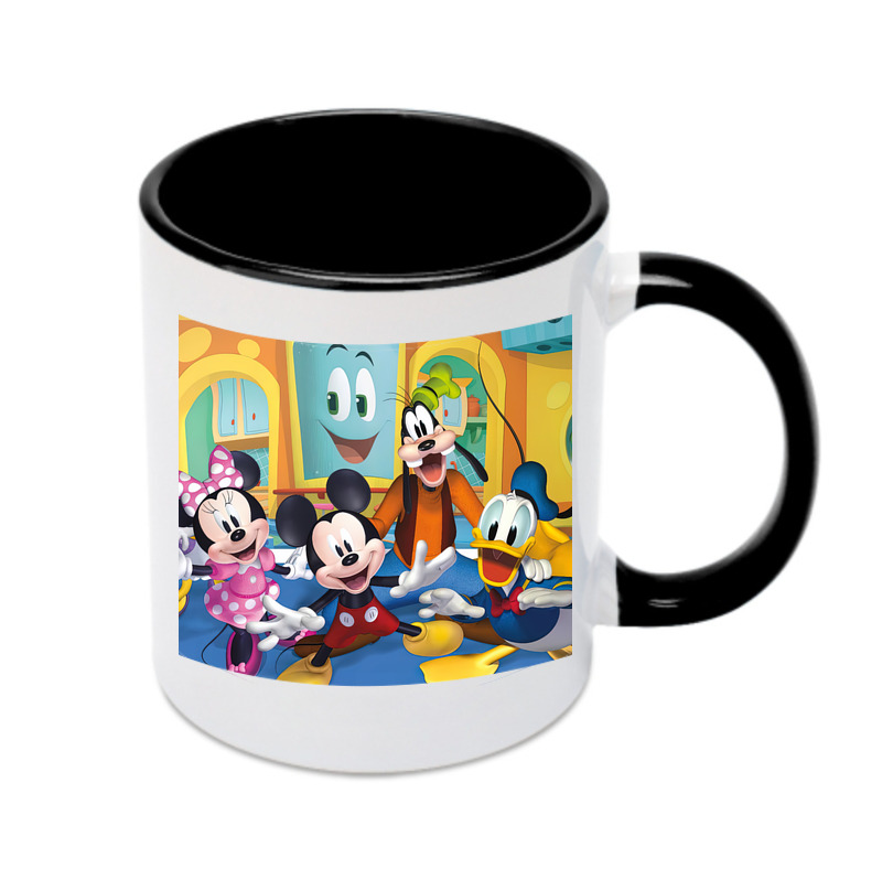 （画像用） ミッキーマウス Mickey Mouse カラーマグカップ