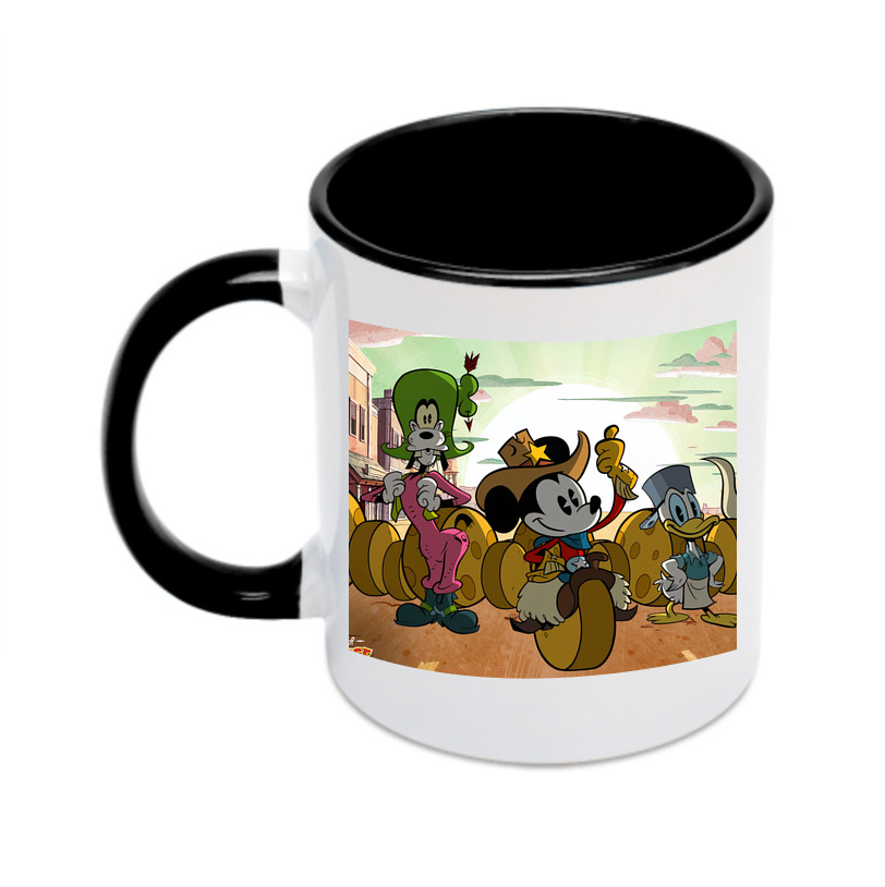 （画像用） ミッキーマウス Mickey Mouse カラーマグカップ