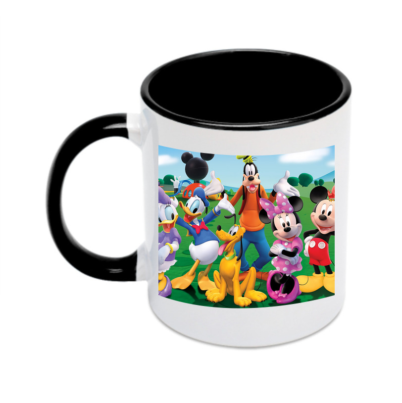 ミッキーマウス Mickey Mouse カラーマグカップ