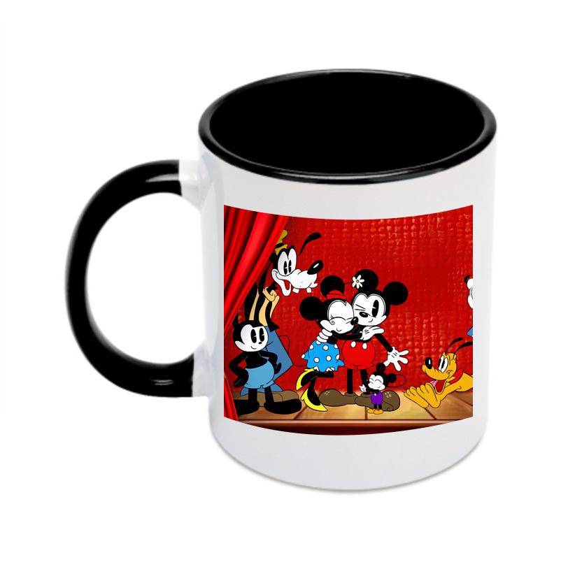 （画像用） ミッキーマウス Mickey Mouse カラーマグカップ