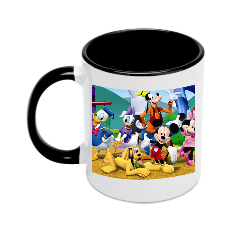 （画像用） ミッキーマウス Mickey Mouse カラーマグカップ