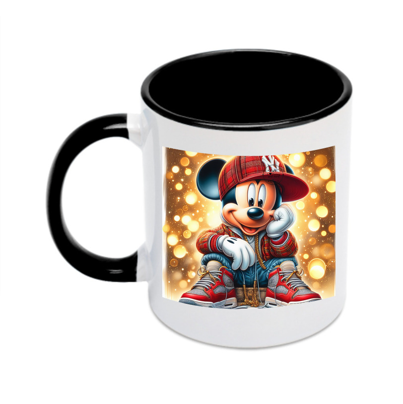 （画像用） ミッキーマウス Mickey Mouse カラーマグカップ