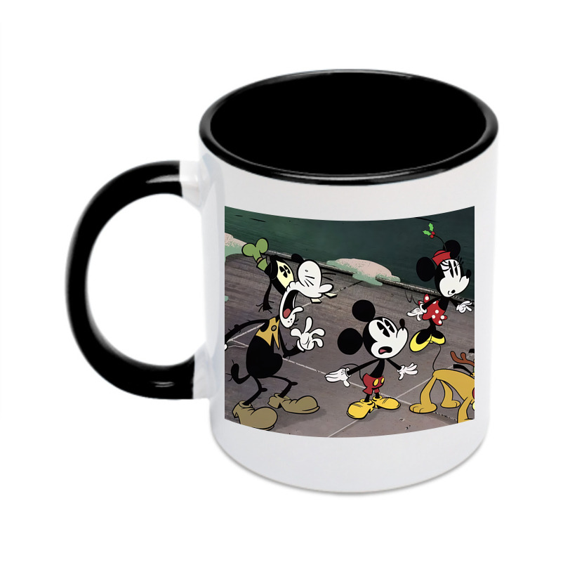 （画像用） ミッキーマウス Mickey Mouse カラーマグカップ