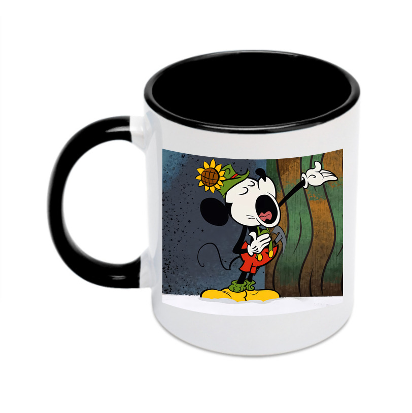 （画像用） ミッキーマウス Mickey Mouse カラーマグカップ