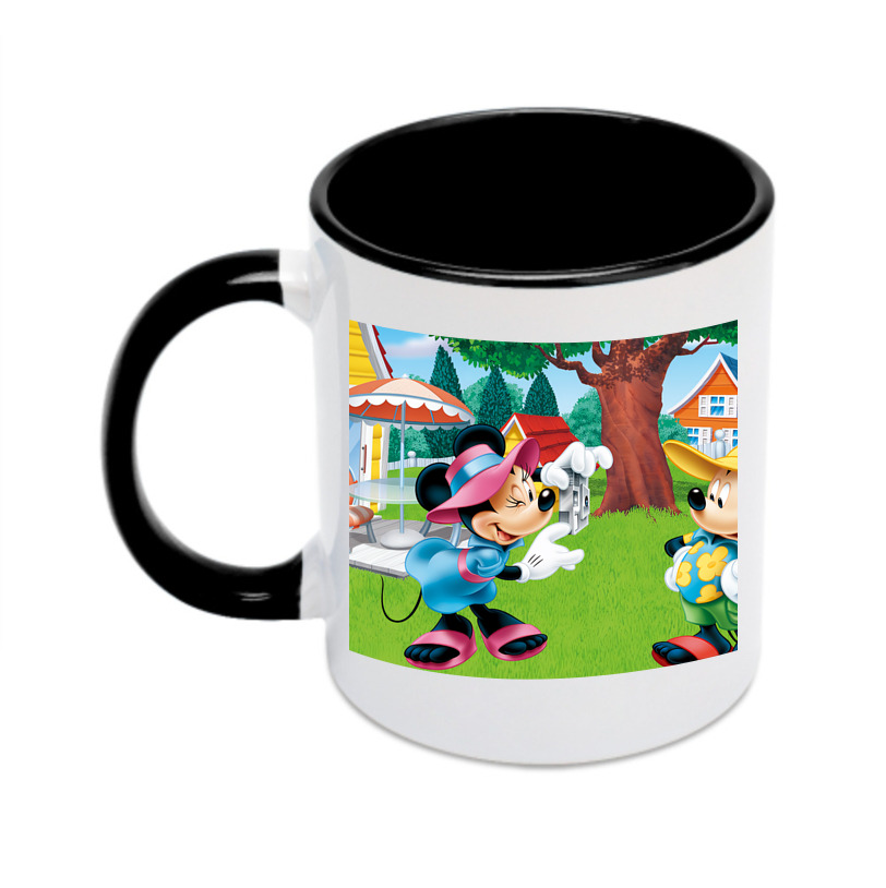 （画像用） ミッキーマウス Mickey Mouse カラーマグカップ