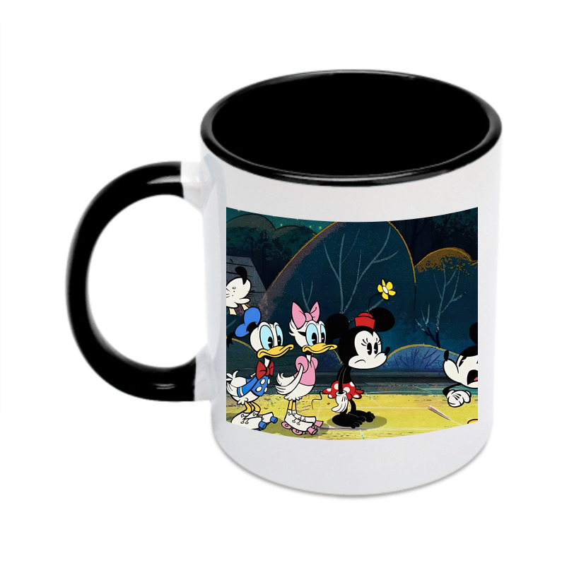 （画像用） ミッキーマウス Mickey Mouse カラーマグカップ