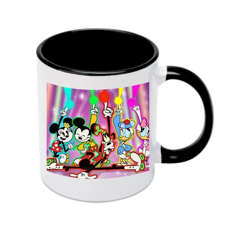 （画像用） ミッキーマウス Mickey Mouse カラーマグカップ