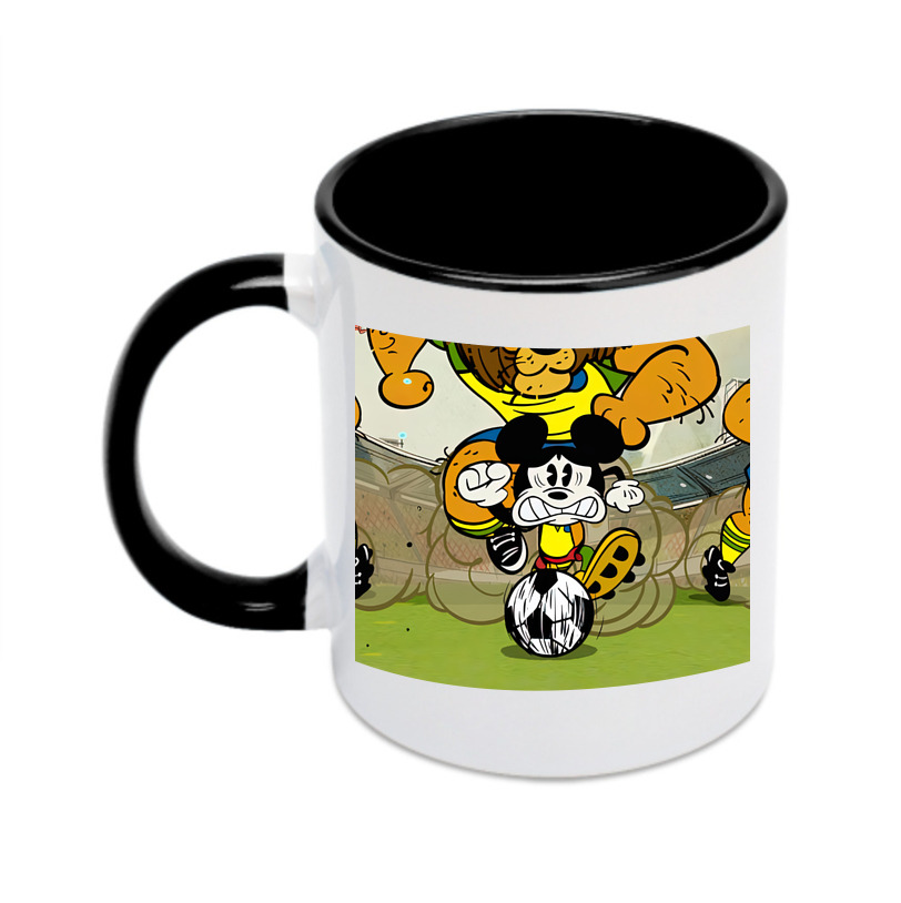 （画像用） ミッキーマウス Mickey Mouse カラーマグカップ