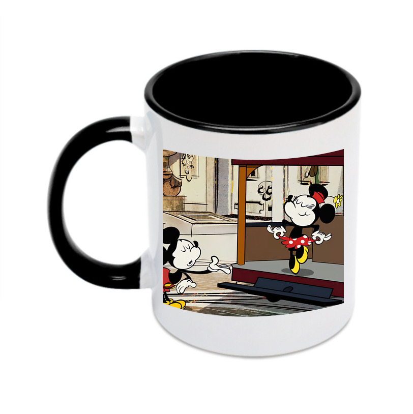 （画像用） ミッキーマウス Mickey Mouse カラーマグカップ