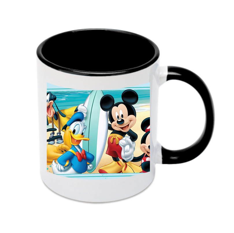 （画像用） ミッキーマウス Mickey Mouse カラーマグカップ