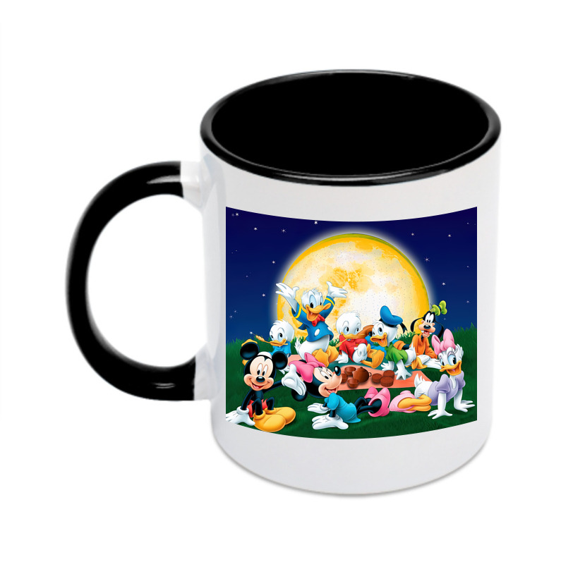 （画像用） ミッキーマウス Mickey Mouse カラーマグカップ