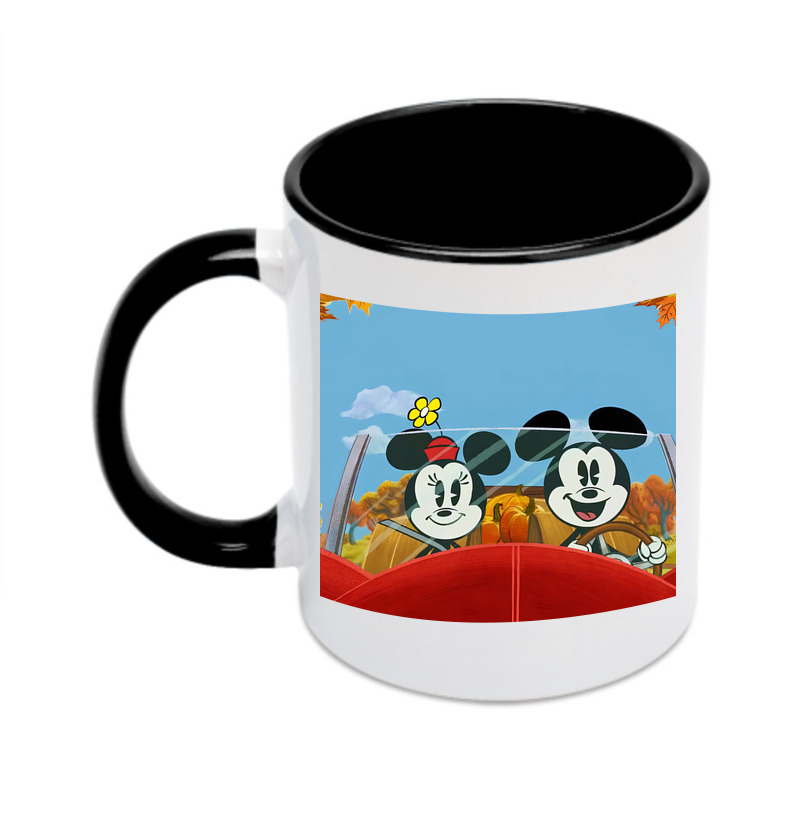 （画像用） ミッキーマウス Mickey Mouse カラーマグカップ