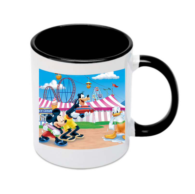 （画像用） ミッキーマウス Mickey Mouse カラーマグカップ