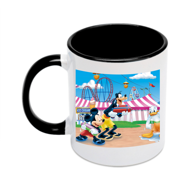 （画像用） ミッキーマウス Mickey Mouse カラーマグカップ