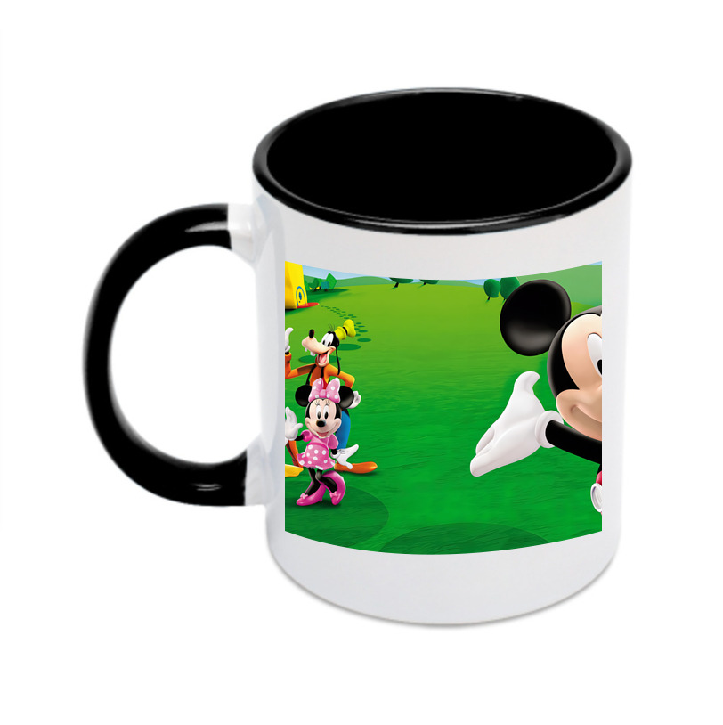 （画像用） ミッキーマウス Mickey Mouse カラーマグカップ