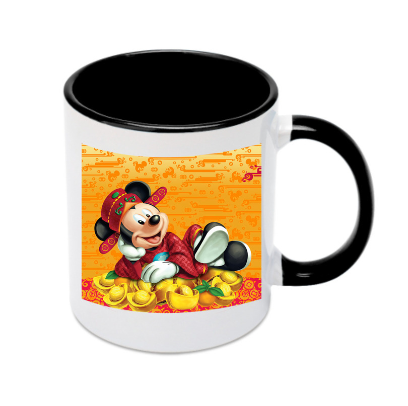 （画像用） ミッキーマウス Mickey Mouse カラーマグカップ