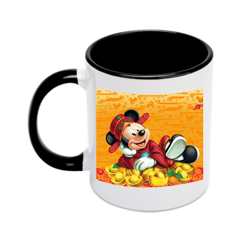 （画像用） ミッキーマウス Mickey Mouse カラーマグカップ