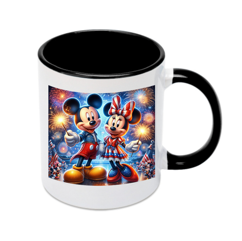 （画像用） ミッキーマウス Mickey Mouse カラーマグカップ