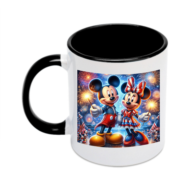 （画像用） ミッキーマウス Mickey Mouse カラーマグカップ