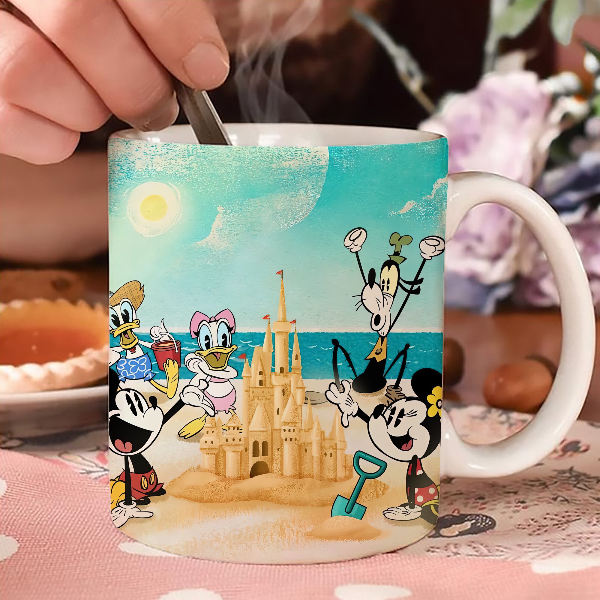 ミッキーマウス Mickey Mouse 温度変色マグカップ