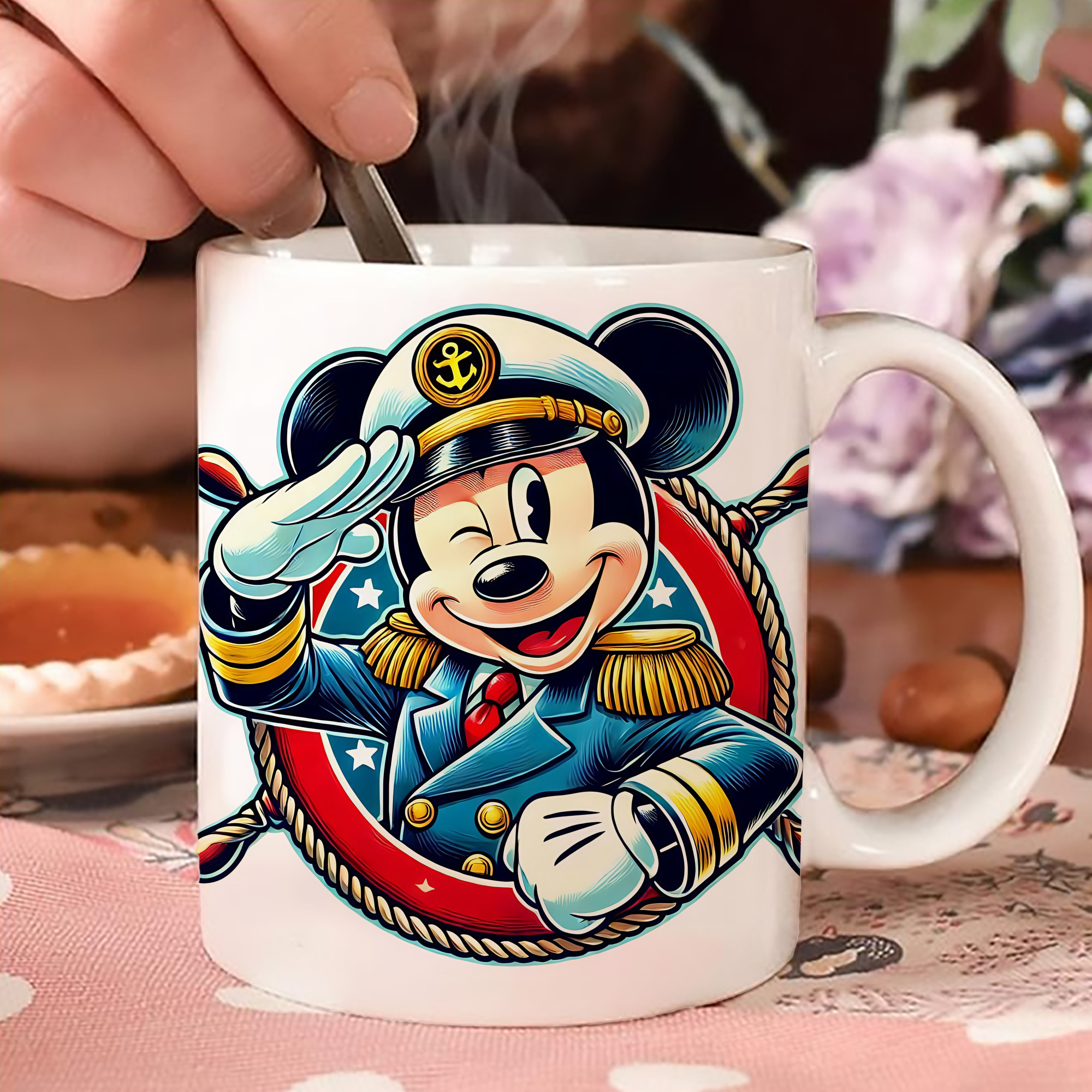 ミッキーマウス Mickey Mouse 温度変色マグカップ