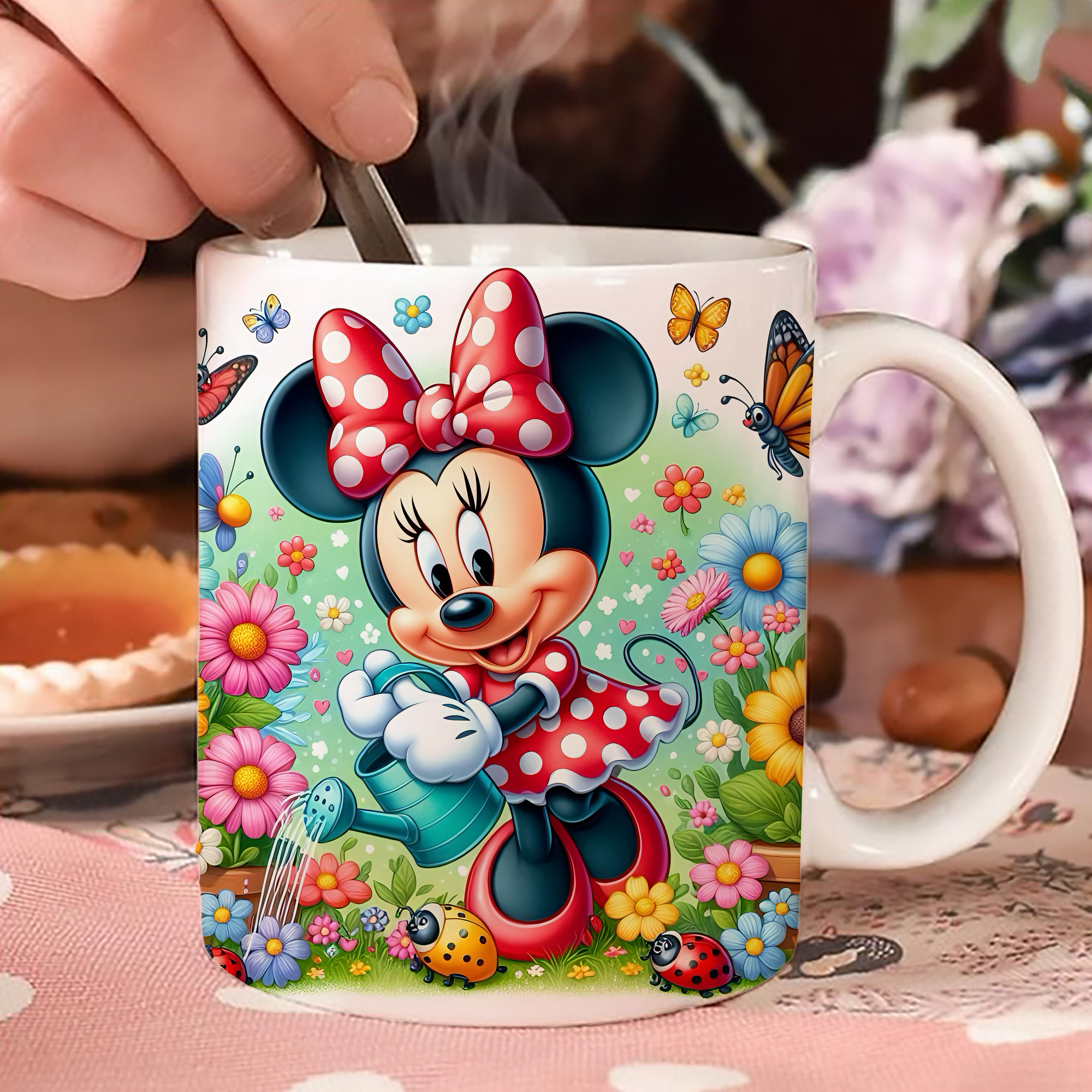 ミッキーマウス Mickey Mouse 温度変色マグカップ