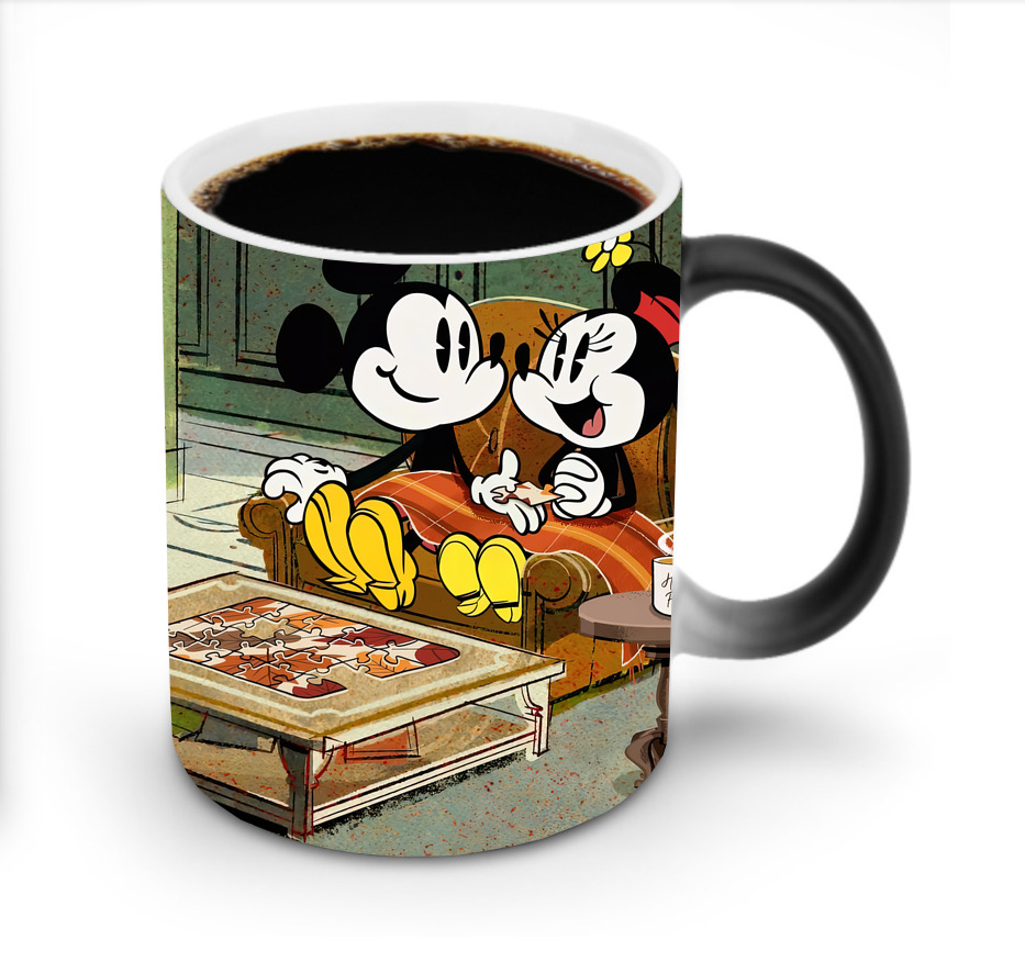 ミッキーマウス Mickey Mouse 温度変色マグカップ