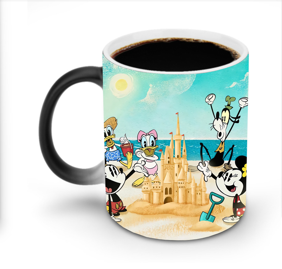 ミッキーマウス Mickey Mouse 温度変色マグカップ
