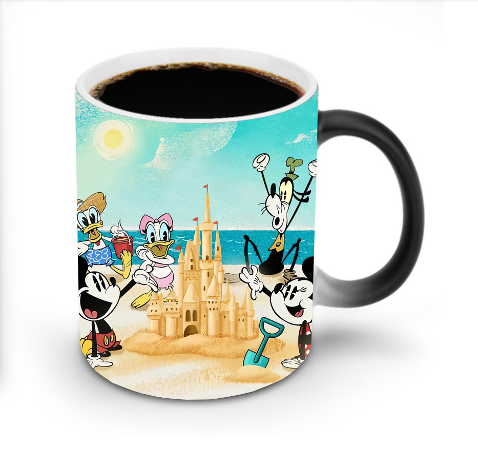 ミッキーマウス Mickey Mouse 温度変色マグカップ