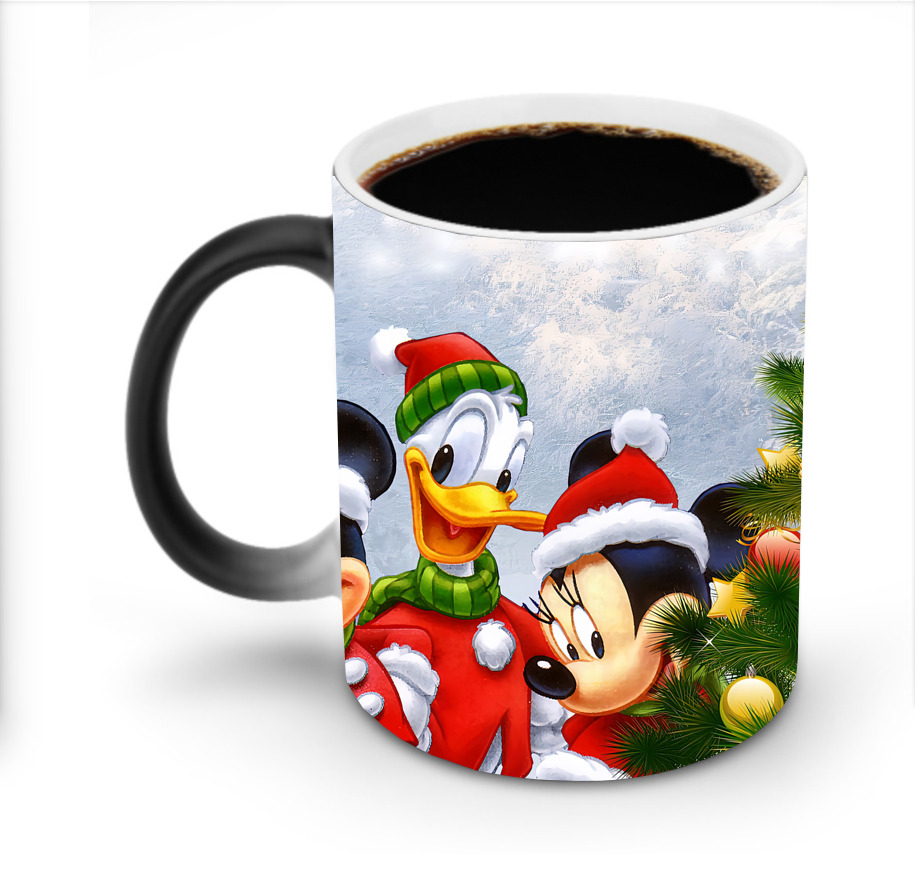 ミッキーマウス Mickey Mouse 温度変色マグカップ