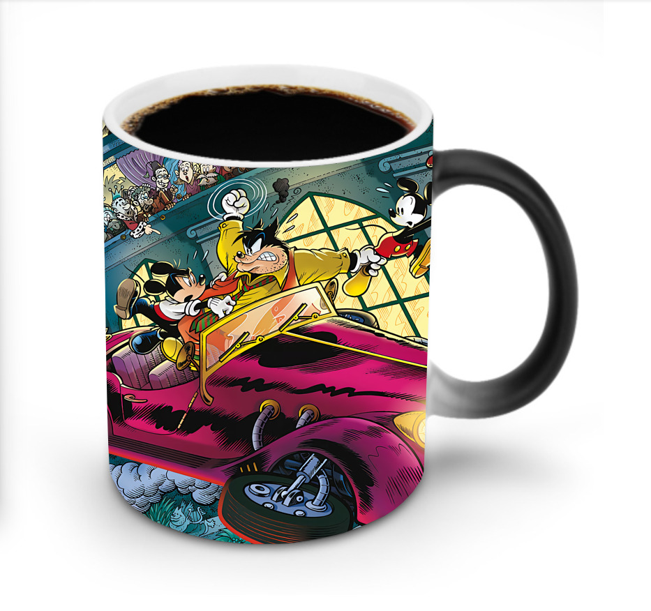 ミッキーマウス Mickey Mouse 温度変色マグカップ