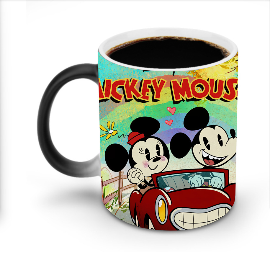ミッキーマウス Mickey Mouse 温度変色マグカップ