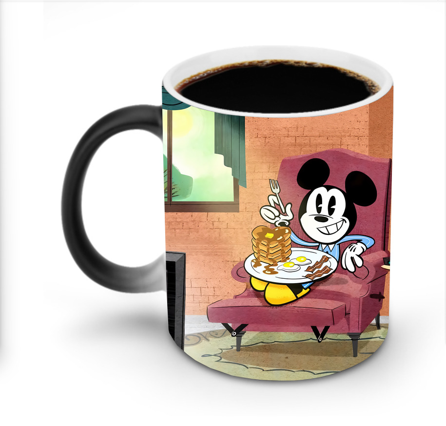 ミッキーマウス Mickey Mouse 温度変色マグカップ