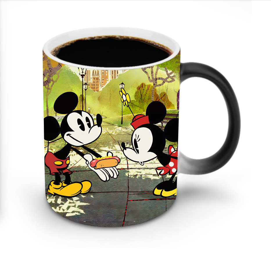 （画像用） ミッキーマウス Mickey Mouse 温度変色マグカップ