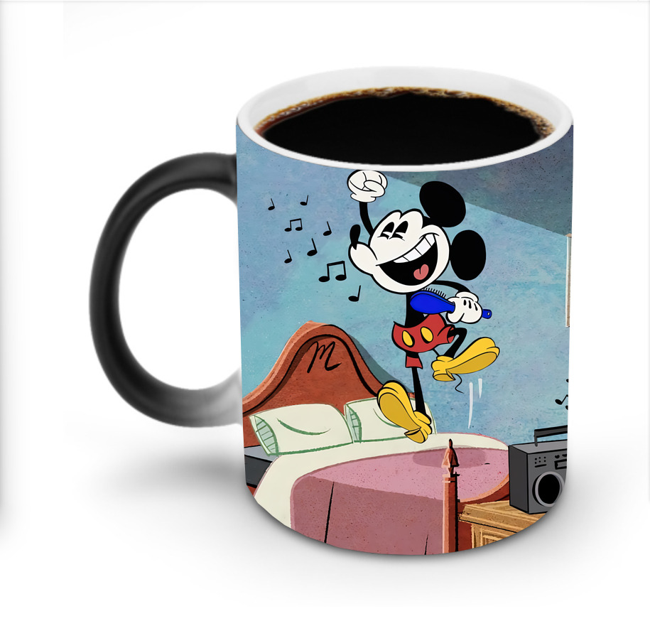 ミッキーマウス Mickey Mouse 温度変色マグカップ