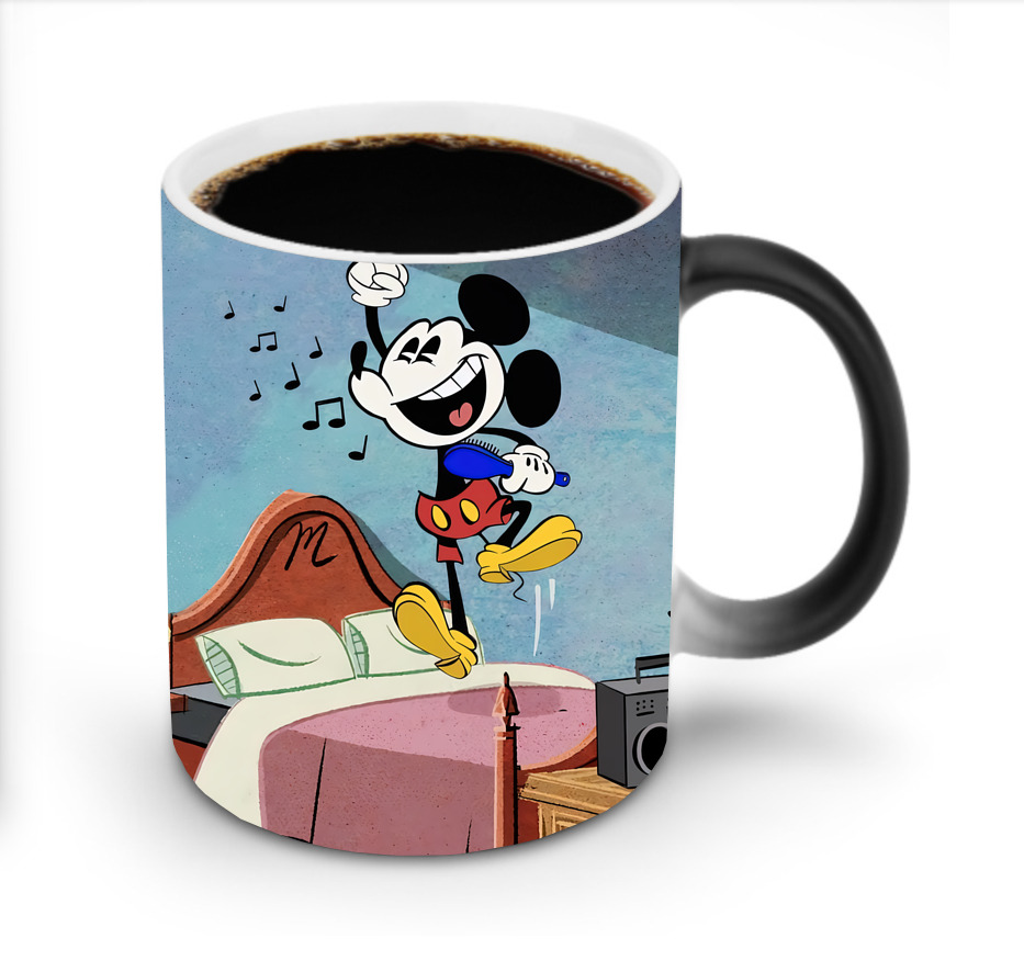 ミッキーマウス Mickey Mouse 温度変色マグカップ