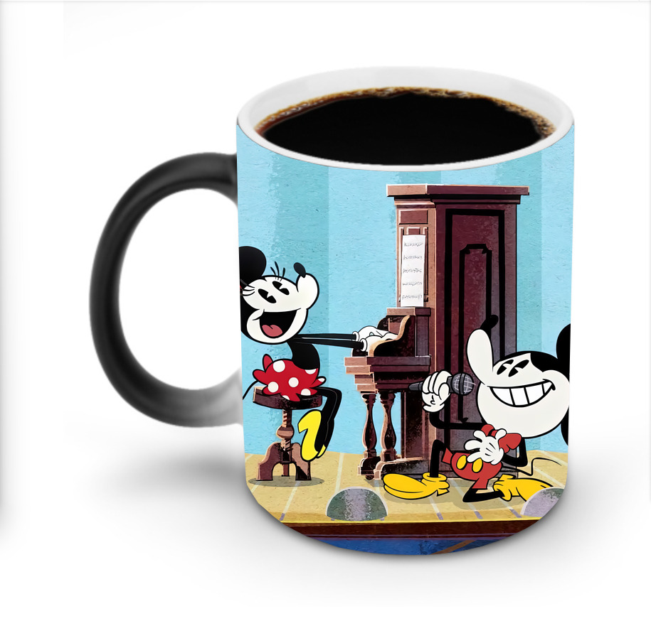 ミッキーマウス Mickey Mouse 温度変色マグカップ