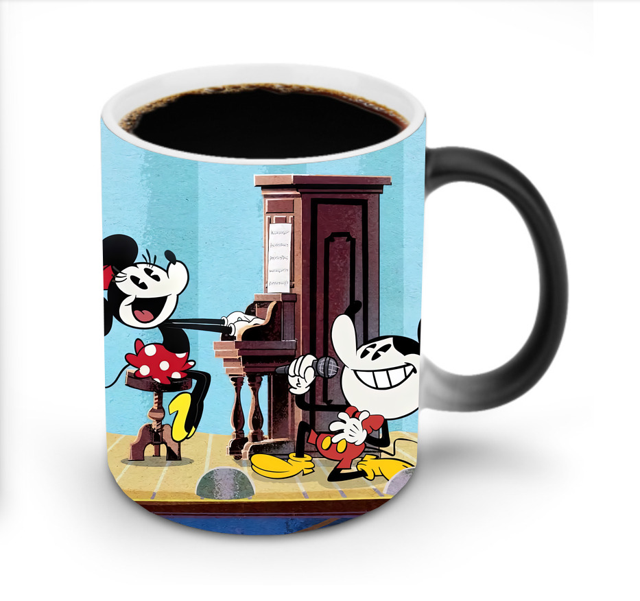 ミッキーマウス Mickey Mouse 温度変色マグカップ