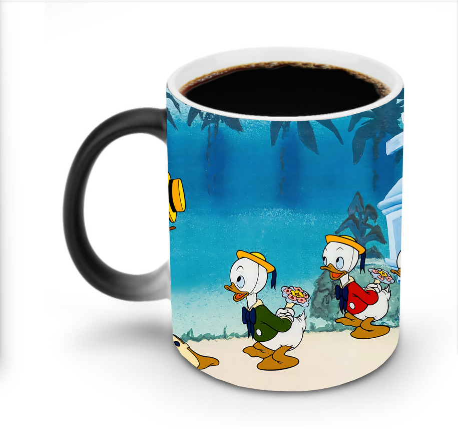 ミッキーマウス Mickey Mouse 温度変色マグカップ