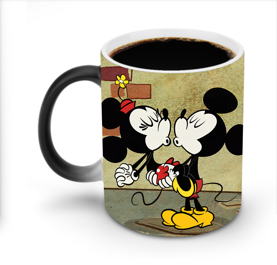 ミッキーマウス Mickey Mouse 温度変色マグカップ