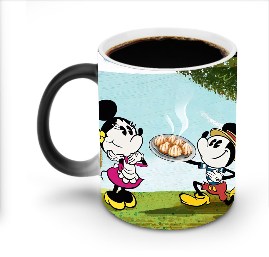 ミッキーマウス Mickey Mouse 温度変色マグカップ