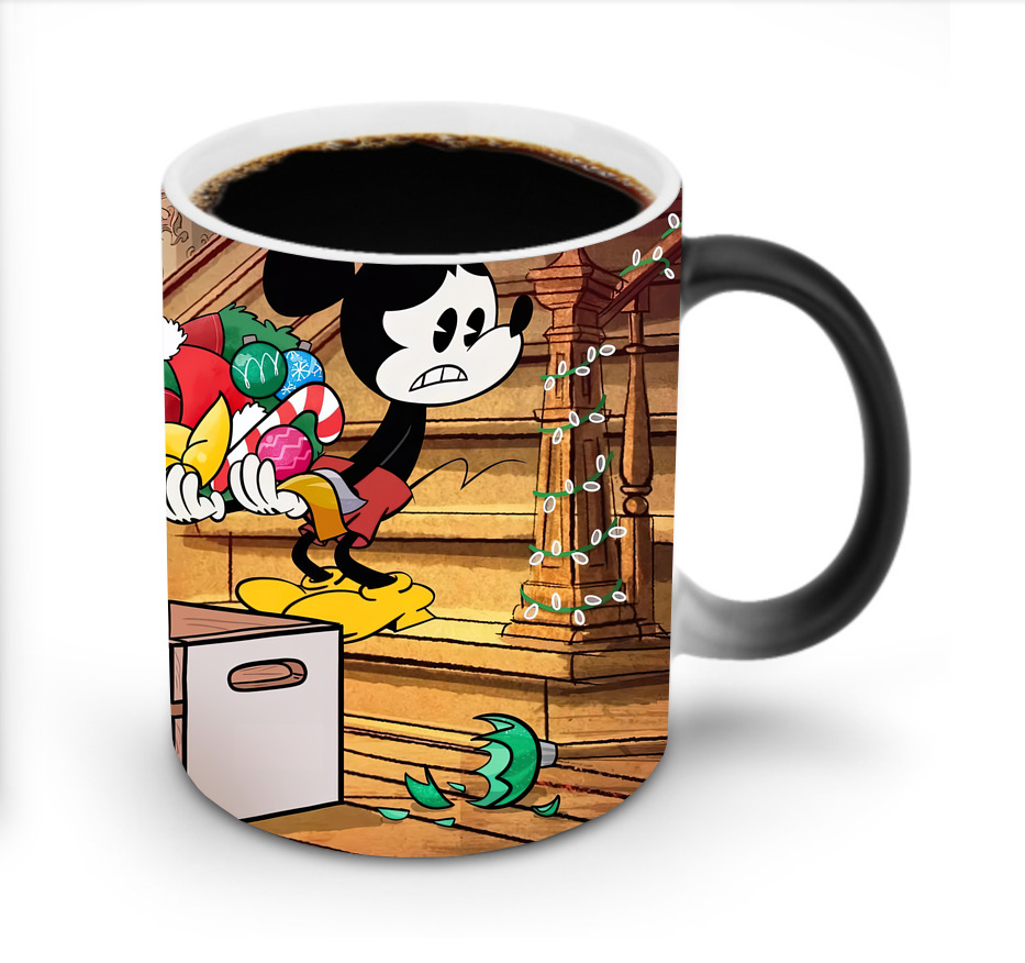 ミッキーマウス Mickey Mouse 温度変色マグカップ