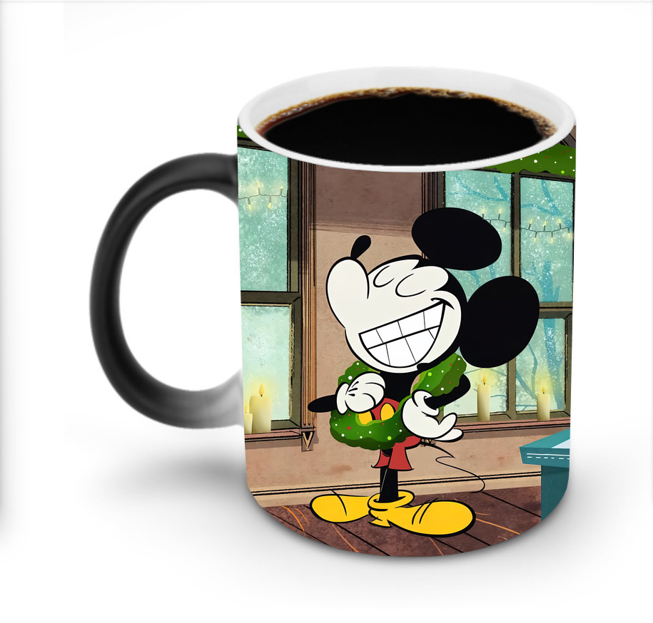 ミッキーマウス Mickey Mouse 温度変色マグカップ