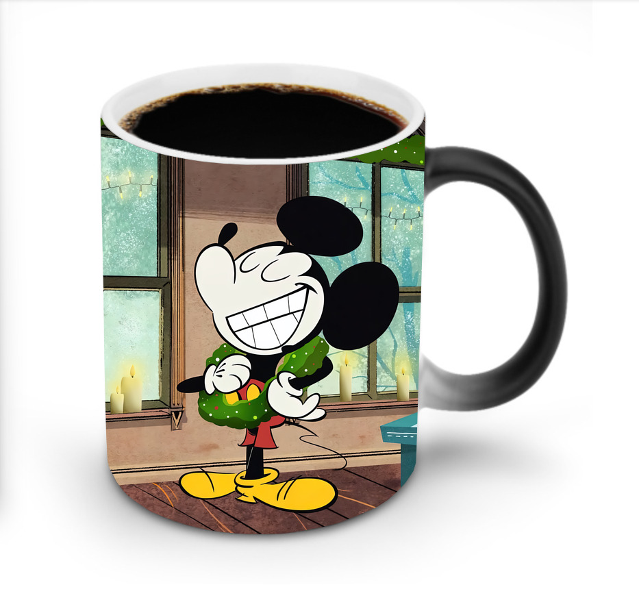 ミッキーマウス Mickey Mouse 温度変色マグカップ