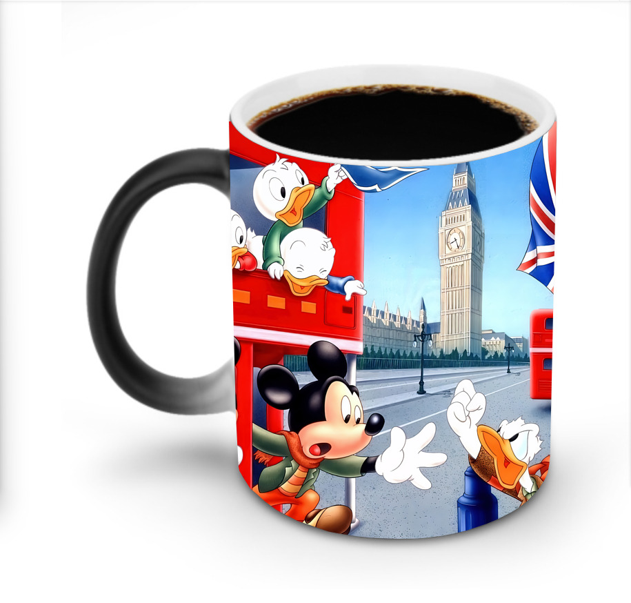 ミッキーマウス Mickey Mouse 温度変色マグカップ