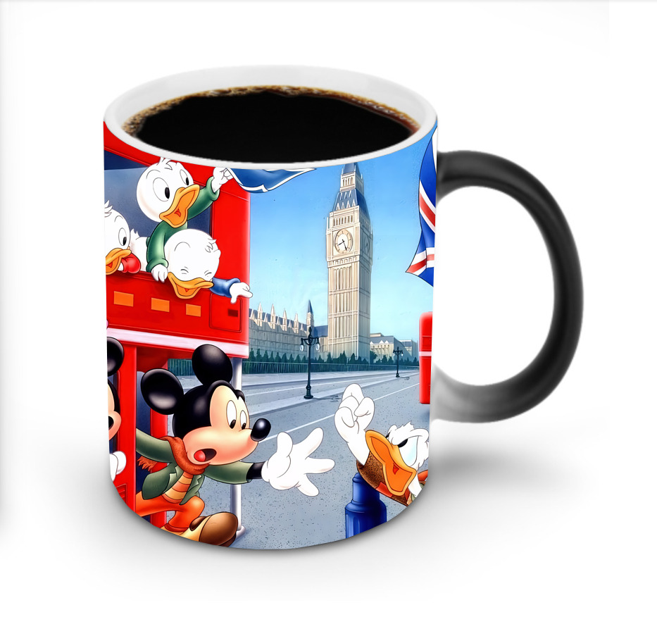ミッキーマウス Mickey Mouse 温度変色マグカップ