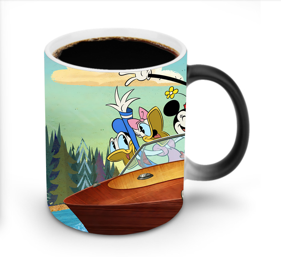 ミッキーマウス Mickey Mouse 温度変色マグカップ