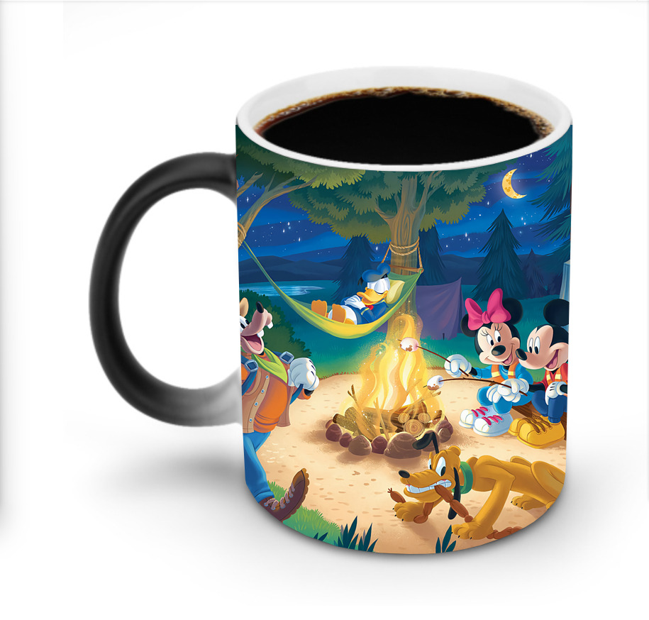 ミッキーマウス Mickey Mouse 温度変色マグカップ