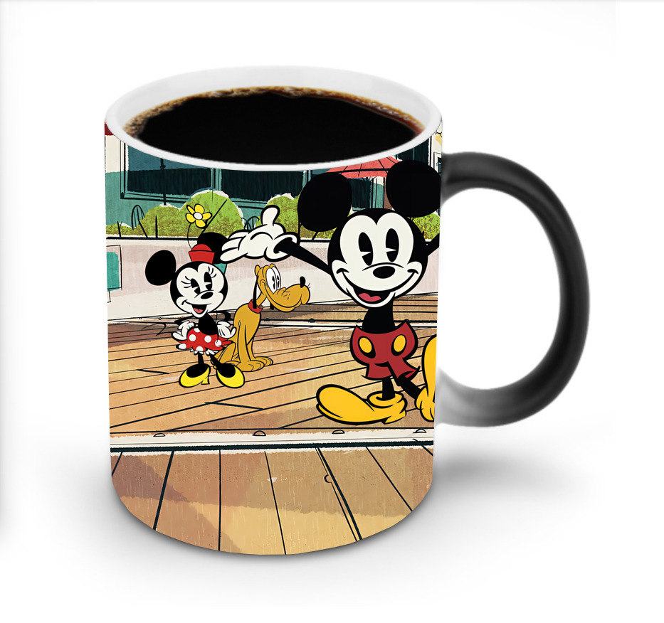 ミッキーマウス Mickey Mouse 温度変色マグカップ